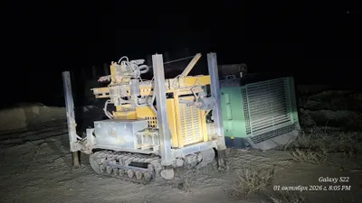 Буровой станок+компрессор 1