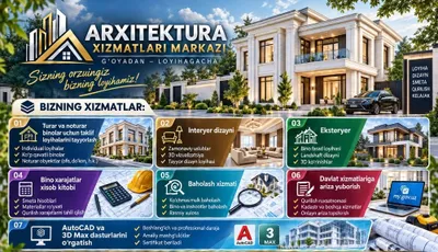 Услуги проектирования и архитектуры