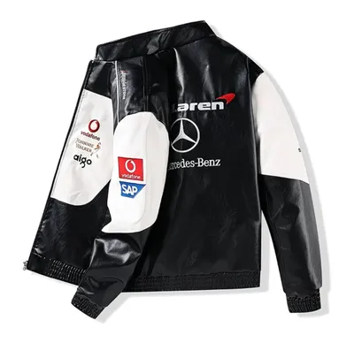 Кожаная куртка Мерседес Макларен /Formula 1 Одежда 1