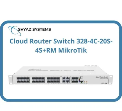 MikroTik Cloud Router Switch 328-4C-20S-4S+RM kommutatori
