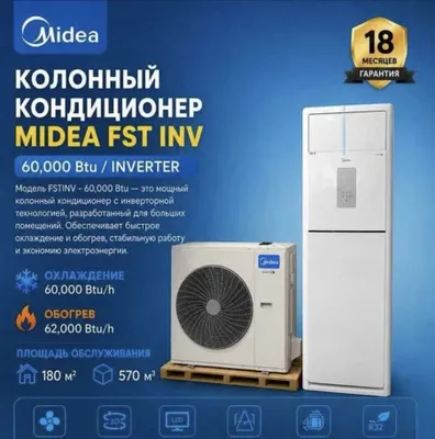 Калонник Midea 60000 BTU 1