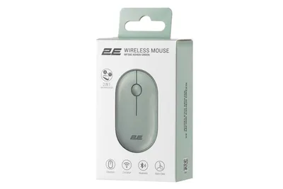 2E MF300 Silent WL BT Ashen Green sichqonchasi 1