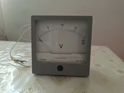 Волтиметир узгармас ток учун. 1