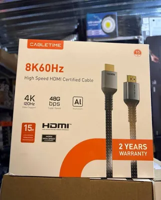 10 metrlik original HDMI 2.1 kabel 8K