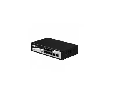 2E PowerLink SP802F 8xFE PoE+ 2xUplink комmutatori 1