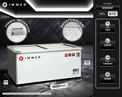 IMMER SD561DF muzlatkich kamerasi 561 l 1