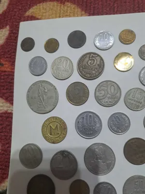 O‘zbekiston va SSSRning turli tangalari 1