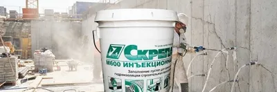 Skrepa M600 inyeksion. Kirishmaydigan sement qorishmalari (aralashmalari) 1