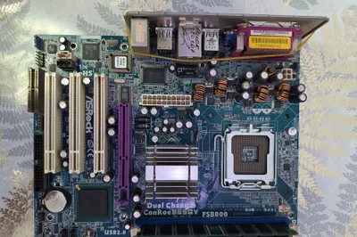 Материнская плата AsRock ConRoe865GV FSB800