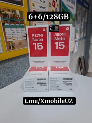 Redmi Note 15 6+2/128GB