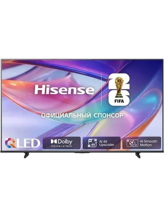 Hisense Телевизор 55 4K UHD Hi-QLED Dolby Atmos Vision Game Mode Plus 1