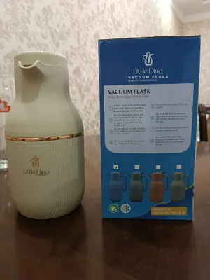 Термос на 1L бежевый 1