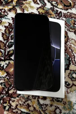 iPhone 16 Pro Max 256 ГБ, чёрный, в идеальном состоянии 1
