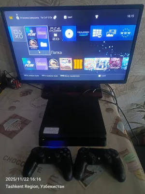 PS4 Slim 1 ТБ, прошивка GoldHEN, 39 игр, гарантия 1