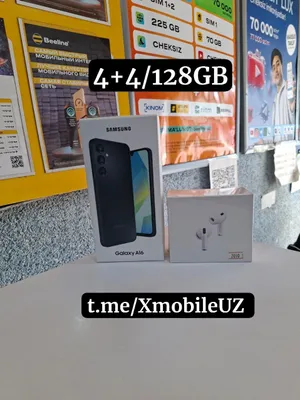 Samsung A16 4+4/128GB + AirPods sovg‘aga