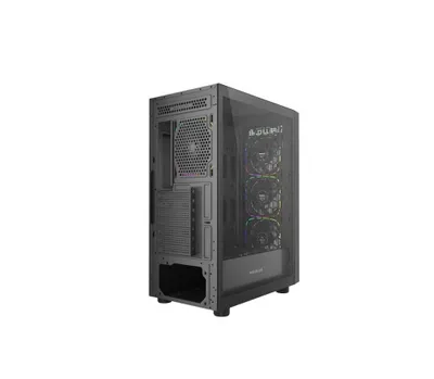 ByteFlow V2 Black Mid-Tower korpusi 1