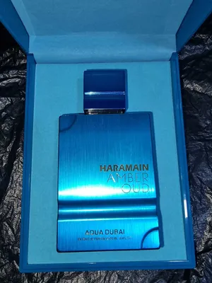 Original atir Al Haramain Amber Oud Aqua Dubai 100 ml 1