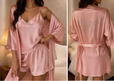 Victoria’s Secret xalatli pijama