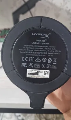Mikrofon, studiya mikrofoni HyperX dual cost DUC001 1
