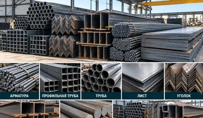 Металлопрокат | Metall optom | Armatura, truba, profil