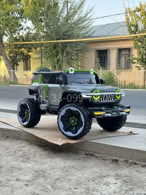 Детский электромобиль Jeep 4x4, до 80 кг | новое в коробке! 1