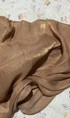 Шарф из органзы с бантами 1