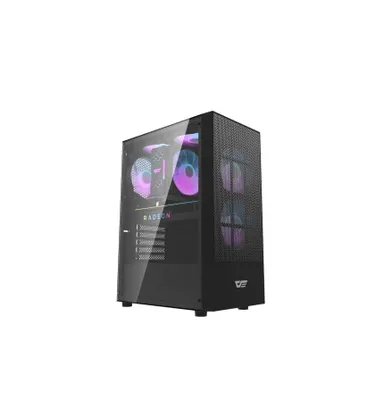 darkFlash A290 QORA kompyuter korpusi (ATX, 3 ta ventilyator) 1