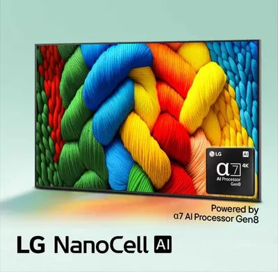 LG NANO81A6A Ai 4K 2025 WebOS televizori omborda, yetkazib berish bepul 1