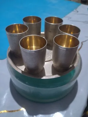 Konyak uchun kumush stakanchalar to‘plami 1