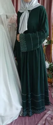 Abaya ayollar uchun toy libosi