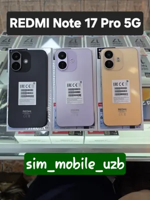 REDMI Note 17 Pro 5G (2026) — новый, скидка, гарантия, доставка 1