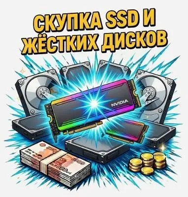 Qattiq disklar, SSD va operativ xotirani sotib olish/qayta sotib olish