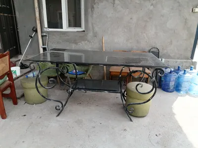 Stol sotiladi 10mm baquvat oyna purutlardan yasalg 1