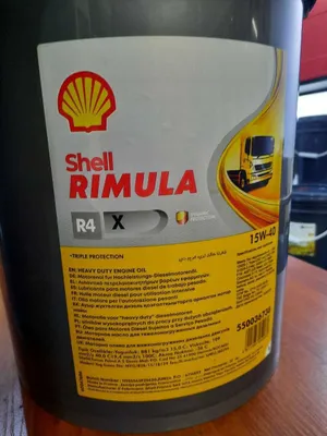 Shell Rimula R4 X 15W-40 Europe motor moyi