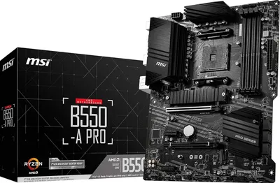 ! MSI B550-A PRO MB anakartasi, QQS bilan narxi 1