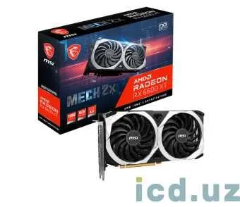 | RADEON MSI RX 8GB 6600XT MECH 8GB 128 bit GDDR6 OverClock Edtion BoX 1