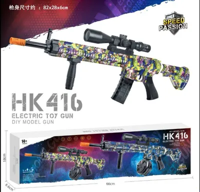 Электрическая винтовка-конструктор HK416 RS169 1