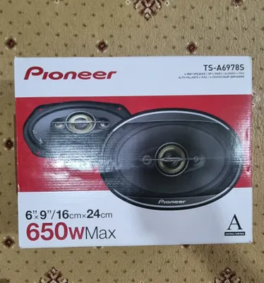 Оригинальные новые колонки Pioneer • Система воспроизведения: коаксиальная 1