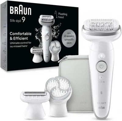 Эпилятор Braun Silk-epil 9, 9-061 модель, Страна Германия, доставка.
