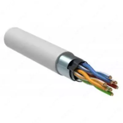 F/UTP o‘ralgan juftlik, 5E toifa, 24AWG LSZH INDOOR, oq