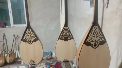 Жана шыкыр домбыра сатылады жийде тут кайын актал катты агаштан 1