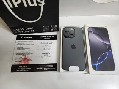 iPhone 16 Pro Black Titanium 128GB, holati 92% 1