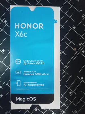 Honor x 6 256gb