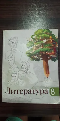 8-sinf adabiyot kitobi, yaxshi holatda