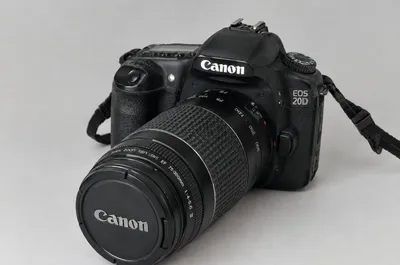 300 mm obyektivli Canon EOS 20D 1