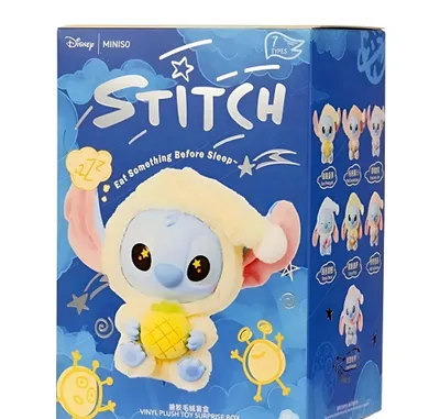 Лабубу от MINISO коллекция "STITCH" 1