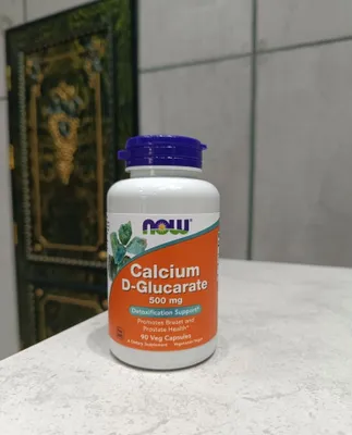 Now calcium D Glucarate 500 mg 90 veg capsules