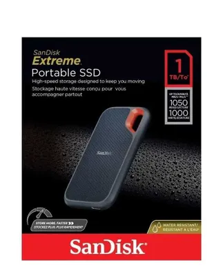 1 ТБ Внешний SSD SanDisk Extreme Portable, 1000 МБ