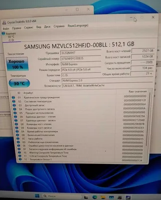 SSD Samsung PM9E1 512gb, PCIe 5.0