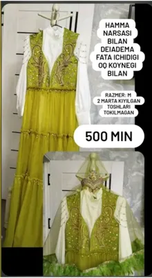ansambl kelinlar libosi 1
